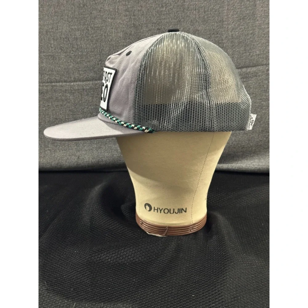 Good Southerner Trucker Cap Mens One Size Pink Gray Ain't My First Rodeo Dad Hat